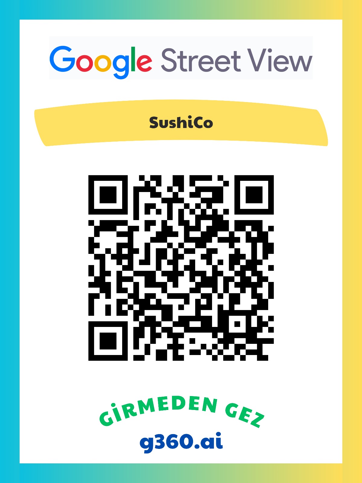 Sushico QR Adres